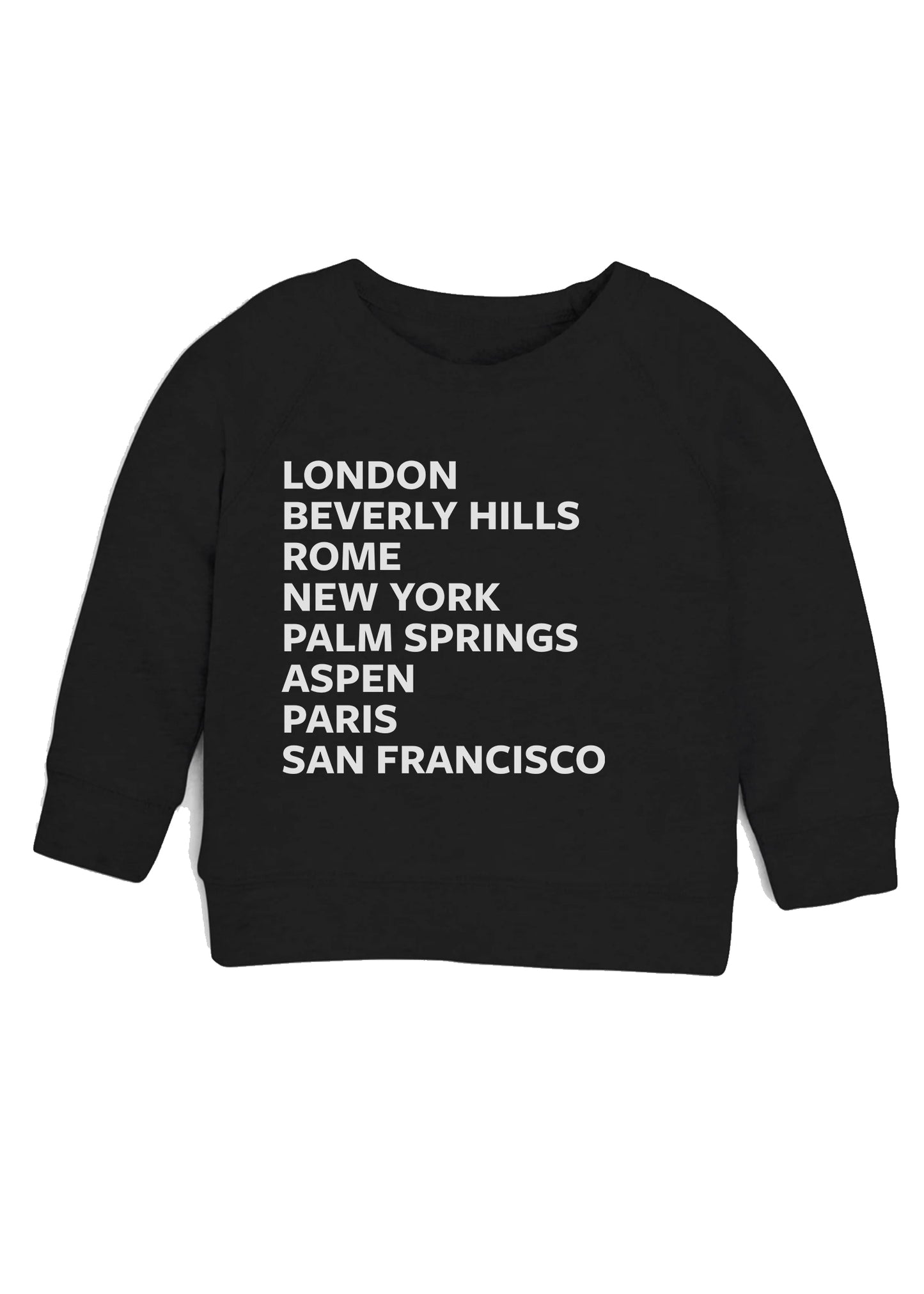 Mini Cities Sweater - Black
